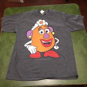 Mrs. Potato Head Tee, Disney’s Pixar Toy Story Character, Cartoon Movie SZ XL